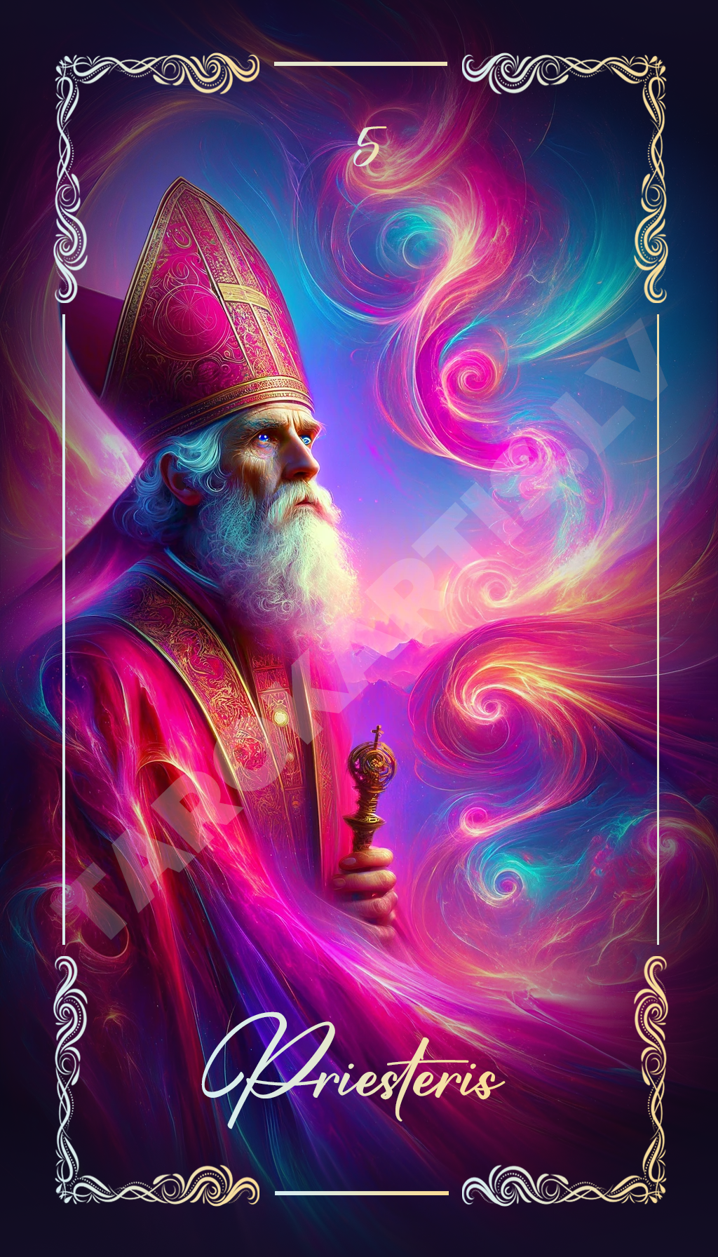 5 Priesteris nozīme tarokārtis.lv
